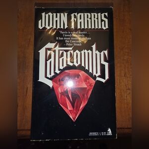 John Farris Catacombs Tor Horror Vintage HTF RARE Paperbacks from Hell